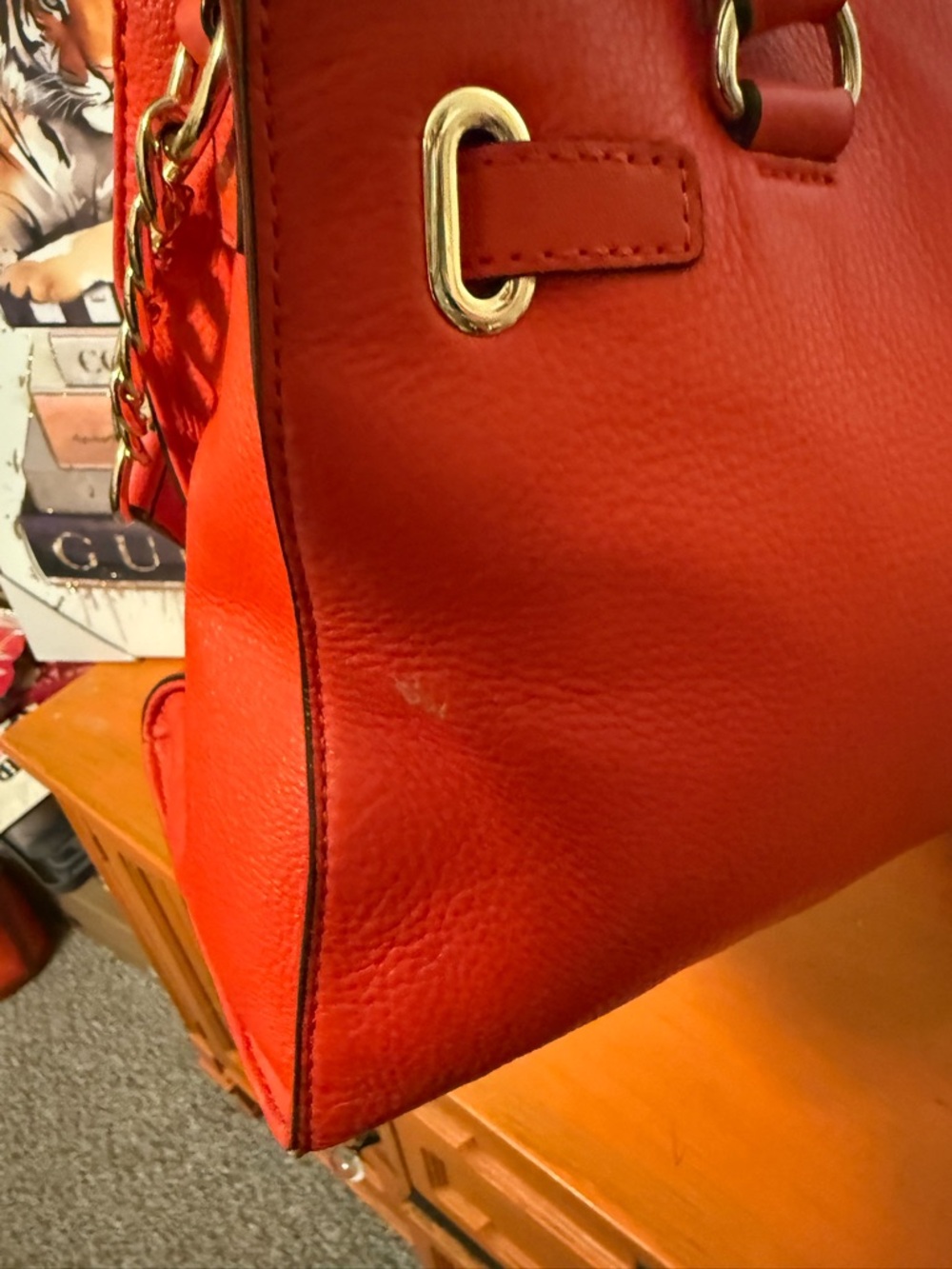 Michael Kors Hamilton East West Satchel VGUC - Picture 11 of 14